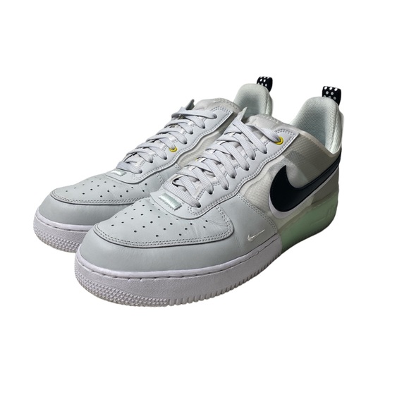 Nike Air Force 1 Low React Mint Green White DM0573-001 Men's Size 12 Shoes - Picture 6 of 11